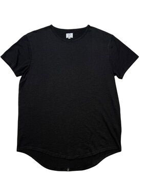 Kuwalla-tee Black Short-Sleeve Men's XL Longline Crewneck Tee‎ Streetwear style